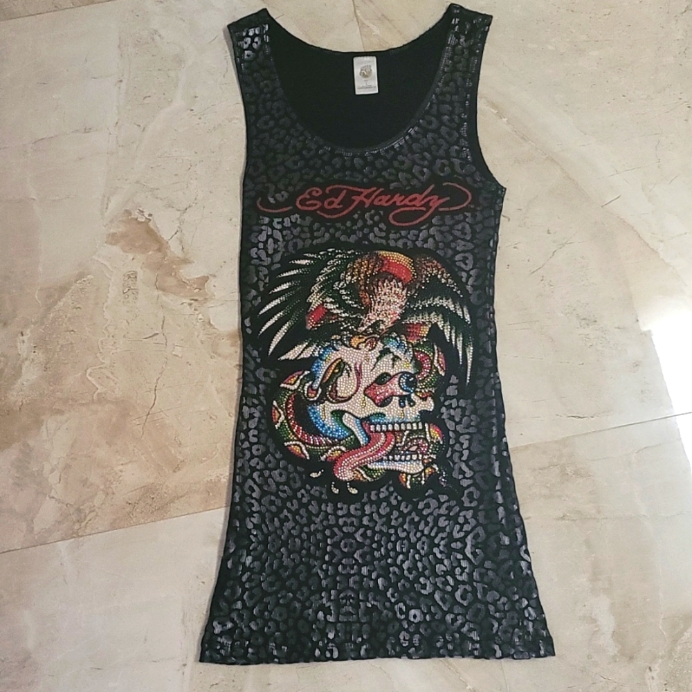 Very cool RARE Ed Hardy tank